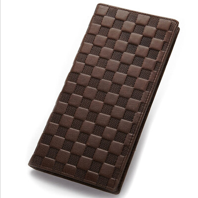 

Men's wallet leather first layer of leather high-grade long section genuine wallet men's business suit suit soft leather