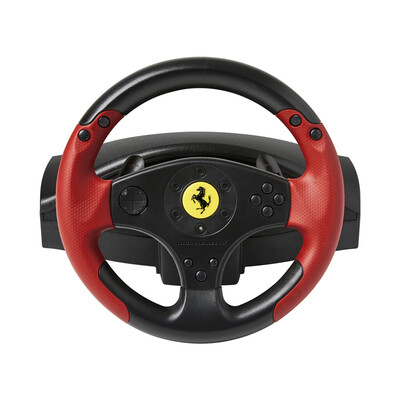 

Tumasite (THRUSTMASTER) ТЕСТ КРАСНОГО ОБОЗНАЧЕНИЯ Легендарный Ferrari красного компьютер компьютер игра руль