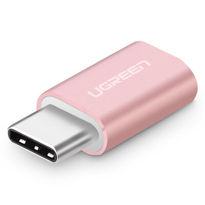 

Green Union Type-C adapter Andrews mobile phone OTG line conversion head Micro USB to Type-C charging line converter support Huawei p9 millet 5 music 2 30512 rose gold