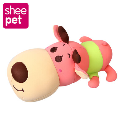 

23cm Kawaii Deer Plush Doll Stuffed Toys 4 Colors Big Head Deer Dog Kids Love Gift