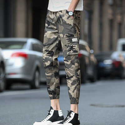 

2017 autumn new men's casual camouflage pants as gift for men