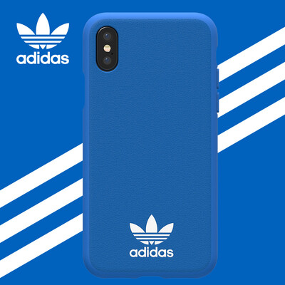 

Adidas iPhone X New Shamrock Classic Drop Mobile Phone Case Cover PU App Blue