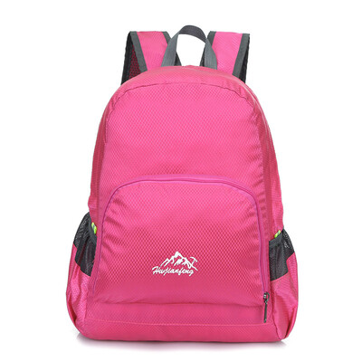 

Outdoor double shoulder bag women ultra light foldable skin pack men new summer thin mountaineering package tour pack