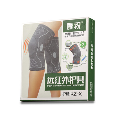 

Kang wish the new far infrared knee Khan male&female medical arthritis old cold legs breathable warm protective gear L