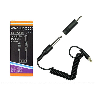 

Yongnuo LS-PC635 Connector Sync Cable For Yongnuo RF603 & Studio Flash Strobes