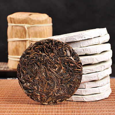 

Dr Puer Tea Fingertip Pu Zhi Wei Mini Yunnan Pu-erh Tea Cake 2016 Raw
