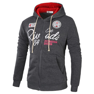 

Hoodies Men Letter Printing Sweatshirt Male Hoody Hip Hop Autumn Winter Zipper Hoodie Mens Pullover