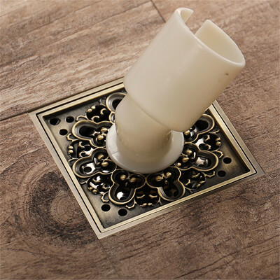 

HIDEEP Аксессуары для ванных комнат латунный пол для слива душевая кабина Слив