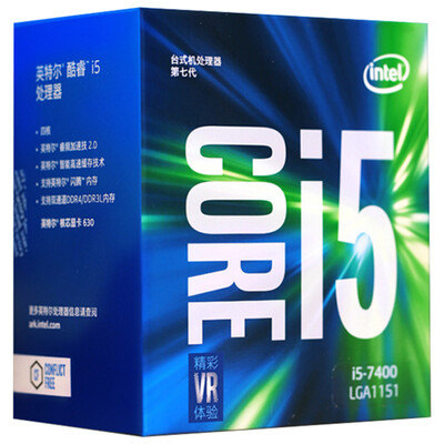 

Intel (Intel) i5 7400 Core четырехъядерный процессор процессора в штучной упаковке
