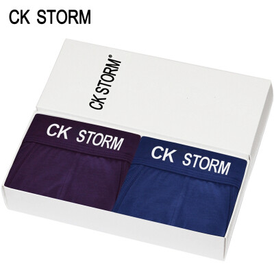 

CK STORM men's underwear 17 classic comfortable series U lapel bag widening design modal men's underwear 2 gift box