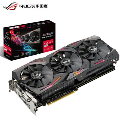 

Asustek (ASUS) РОГ-STRIX-RX580-T8G-ИГРОВОЙ 1431MHz 8G / 8000MHz 256bit GDDR5 PCI-E карты