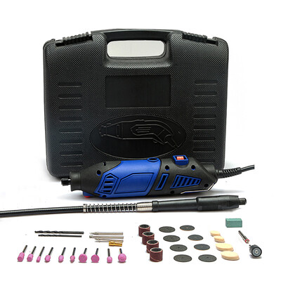 

WORKPRO W004512N Adjustable speed hand-carved grinding&polishing grinding 160W small electric grinder set 42 sets of