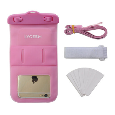 

Синий оранжевый LYCEEM мобильный телефон водонепроницаемый мешок дайвинг костюм для iphone6S подводный может снимать с талрепом руку отправить водонепроницаемую тестовую бумагу 4,7 дюйма розовый