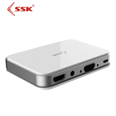 

Biao Wang (SSK) WiFi устройство беспроводной связи HDMI + VGA экран с двумя интерфейсами экран для мобильного телефона / компьютер / проекционное зеркало TV push сокровище 2.4G +5 G Z300