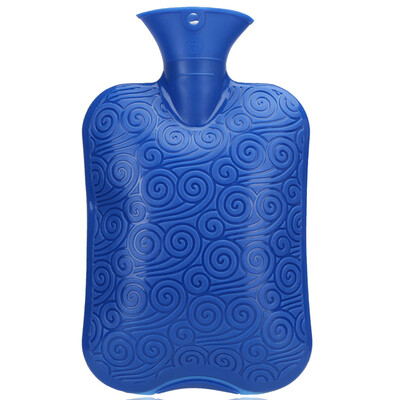 

Yuhuaze hot water bottle rubber PVC water injection explosion-proof warm water bag hand warmer baby purple large 2000ml