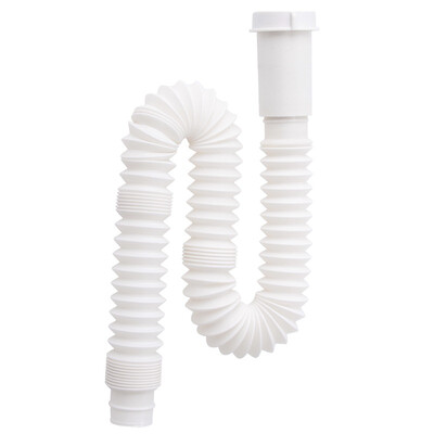 

DEZHONG 7009 basin deodorant lower water pipe retractable corrugated drain hose automatic closed type