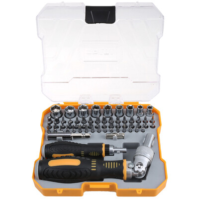 

расширение конкуренции (САНТО) 61 комплектов прецизионных отверток Набор торцевых головок трещотка работать с несколькими инструментами, чтобы удовлетворить 11-2281