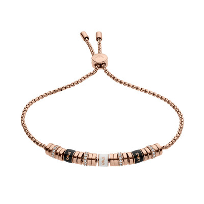 emporio armani rose gold bracelet