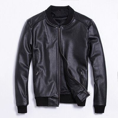

2017 г. мужчынскі скураной курткі мужчыны тоўстага касцюм куртка матацыкл касцюмы бейсбол аднастайных адзення самалёты