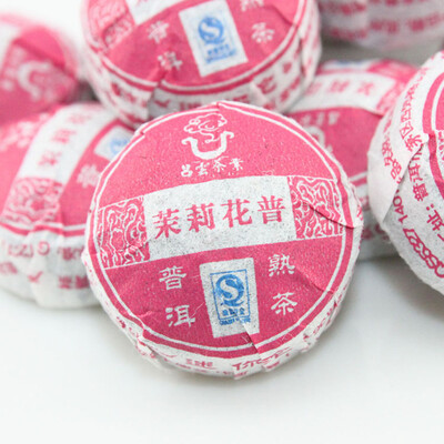 

Китайский Yunnan Mini Pu Er Спелый чай Jasmine Tea One (3-5 г) F58