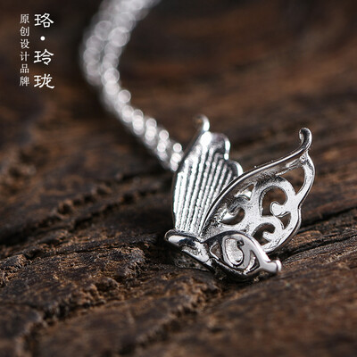 

Luo Linglong s925 sterling silver necklace fashion women pendant necklace jewelry