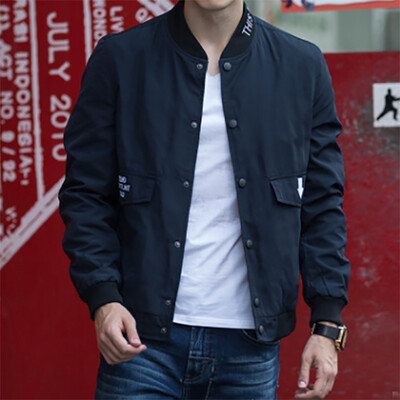 

2017 men's jacket jacket autumn trend of the new Korean casual men's spring and autumn men's self-cultivation clothes