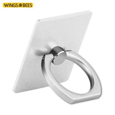

Wings of Bees smartphone ring holdersquare version sliver