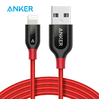 

Анкер Анкер MFi сертифицированное 7/6 / 5S линия передачи данных 0,9 метра красное яблоко телеги телефон зарядное устройство провод питания шнур поддержки iphone5 / 6s / 7P / SE / Ipad воздуха мини