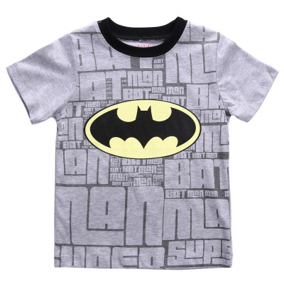 

Newest Kids Baby Boys Summer Tops Batman Short Sleeve T-shirt Tees 2-7Y
