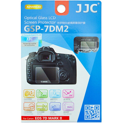 

SLR камеры JJC GSP-7DM2 Canon 7D MARK II высокой четкости фильм стекла Джеймс Бонд фильм скретч высокой прозрачной антибликовым защиты пленки экрана электростатической адсорбции пленки