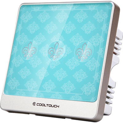 

COOLTOUCH smart switch remote sensing body remote control Jingdong micro smart APP control dington speaker linkage CTSS-WMJ-3t Mediterranean three open smart switch