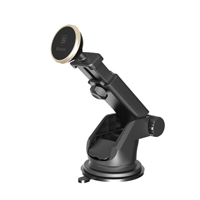 

Baseus Magnetic Car Phone Holder with Telescoping Mount Golden