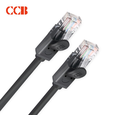 

CCB Super Cat 5 cable 8 core twisted Gigabit high speed oxygen free copper network jumper 8P8C copper gold plated contact wire 1M blue CT5-Y-1010BL