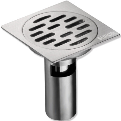 

Supor stainless steel floor drain washing machine floor drain bathroom kitchen balcony deodorant sewage 510005-02-LS