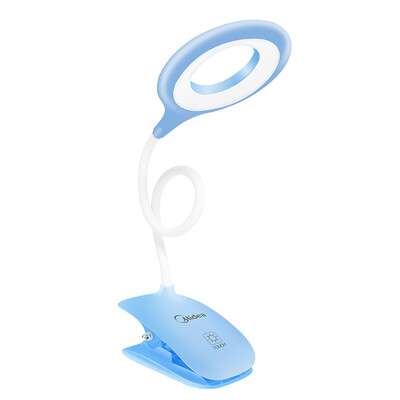 

Midea Clip-on LED Desk Lamp Blue Three range dimming 4000k