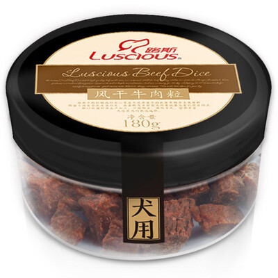 

Luz сочного собака домашнего животного закуска вкус говядины 180г