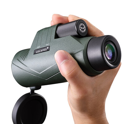 

USCAMEL бинокль 8 * 42 мощных высокой четкости с высоким разрешением с низким освещением ночного видения не инфракрасный камеры телефона