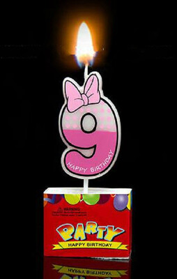 

Birthday Number Candles Cartoon Mouse Happy Birthday Candle Cake Cupcake Topper Party Decoration Supply