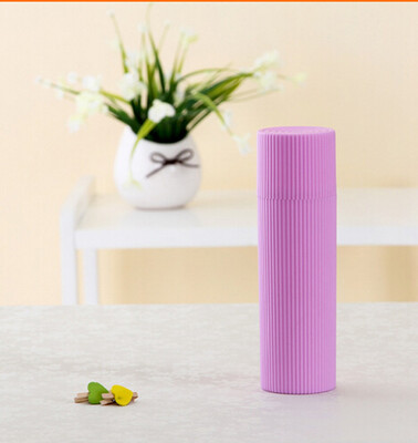

Home Living Creative Candy Color Stripes Стиральная зубная щетка Чехол для зубной щетки Путешествия Портативная зубная паста для зубных паст