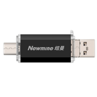 

Newman (Newmine) DL16 водонепроницаемый U диск TYPE-C + USB флэш-диск 32G телефон двойного назначения компьютер U диск OTG телефон