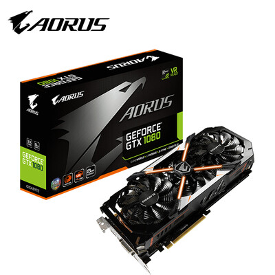 

Gigabyte GIGABYTE AORUS GTX 1080 1708-1873MHz 10010MHz 8G 256bit GDDR5X eat chicken graphics