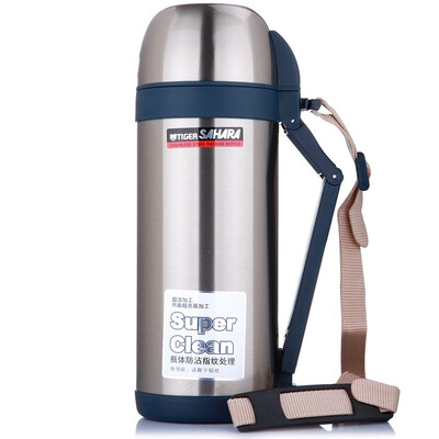 

Tiger 1490ml vacuum stainless steel outdoor travel travel insulation wide mouth pot CWO-C150 stainless steel character