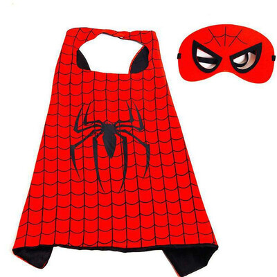 

2pcs/set Superhero Carnaval Party Mask Role-play cloak Cape Mask Owlette Catboy Gecko Pajamas Cosplay Action Toy