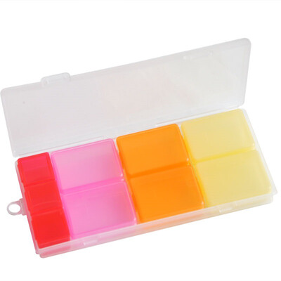 

[Jingdong supermarket] YAMADA imported drug storage box travel portable finishing box orange