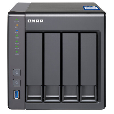 

двухъядерный процессор QNAP (QNAP) TS-431X-2G, сетевой интерфейс встроенный 10GbE SFP + четыре бита NAS-сеть хранения (не внутренний жесткий диск)