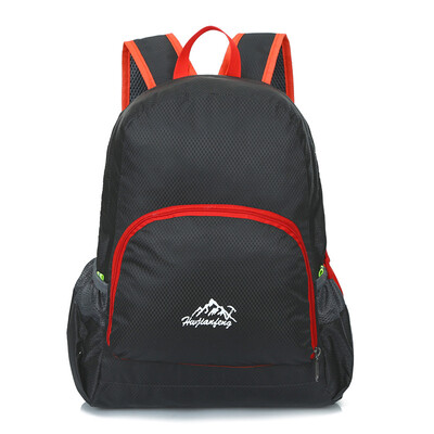 

Outdoor double shoulder bag women ultra light foldable skin pack men new summer thin mountaineering package tour pack