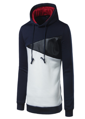 

Brand 2017 Hoodie Fall New Spell-Color Hoodies Men Fashion Tracksuit Male Sweatshirt Off White Hoody Mens Purpose Tour