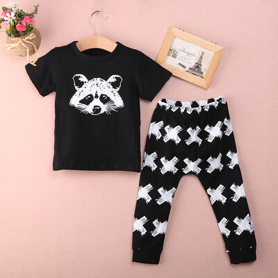

Newborn Baby Girl Boy Outfits T-shirts Pants Leggings Sets Clothes Suit 2Pcs