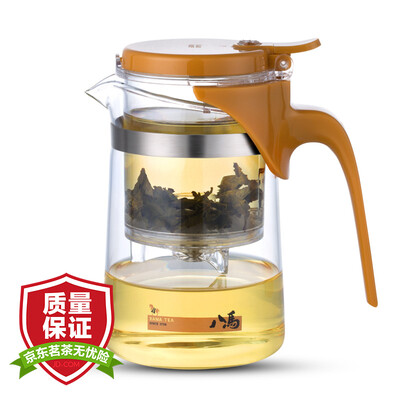 

Eight horse tea industry elegant glass bubble teapot filter glass teapot heat Chong tea