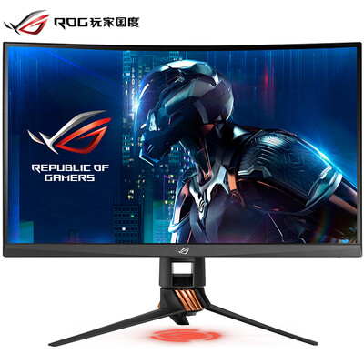 

ASUS ROG Player Country PG27VQ 27 Inch 165HZ1800R Curvature 2K High G-Sync Belief Lighting Gaming Monitor HDMIDPUSB Interface